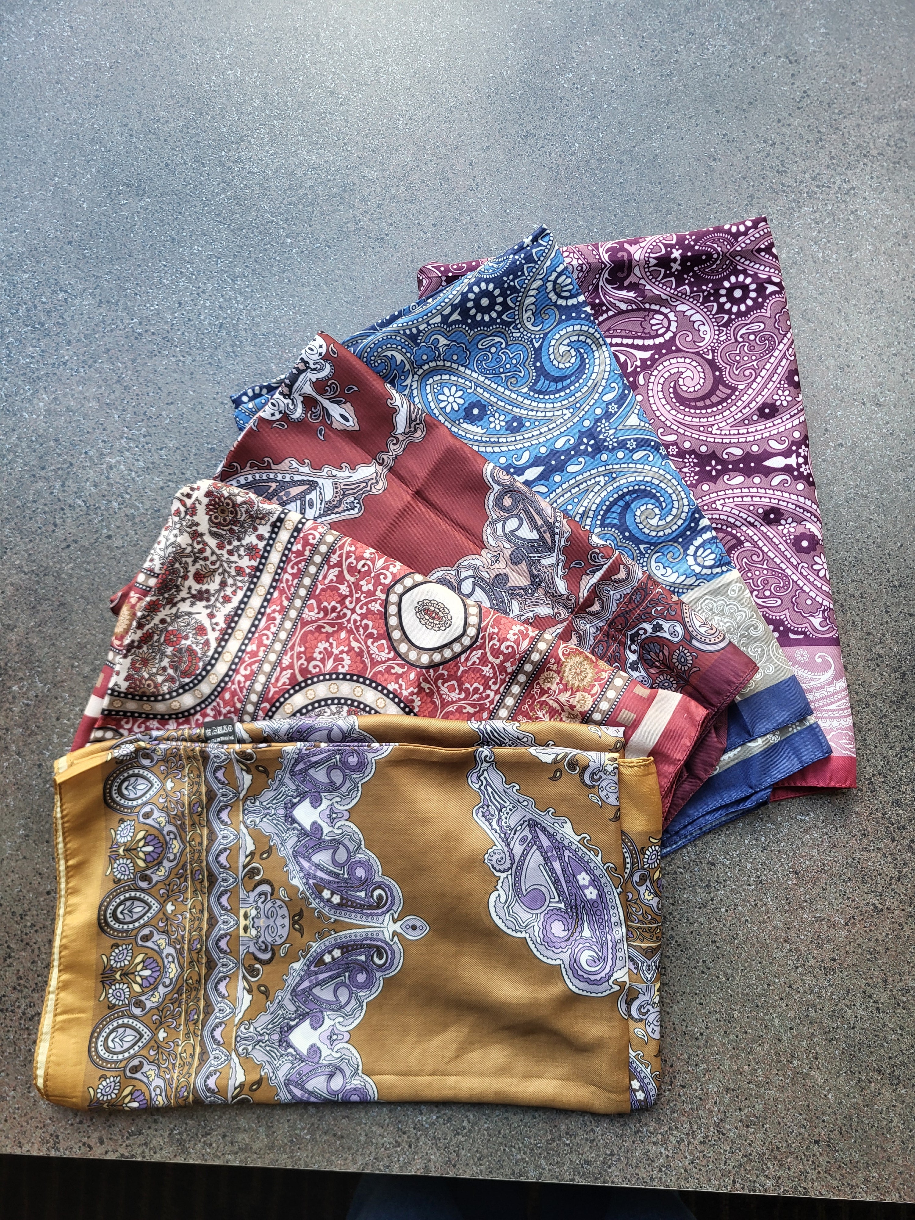 Drop 1 - 0108 Patterned Scarves