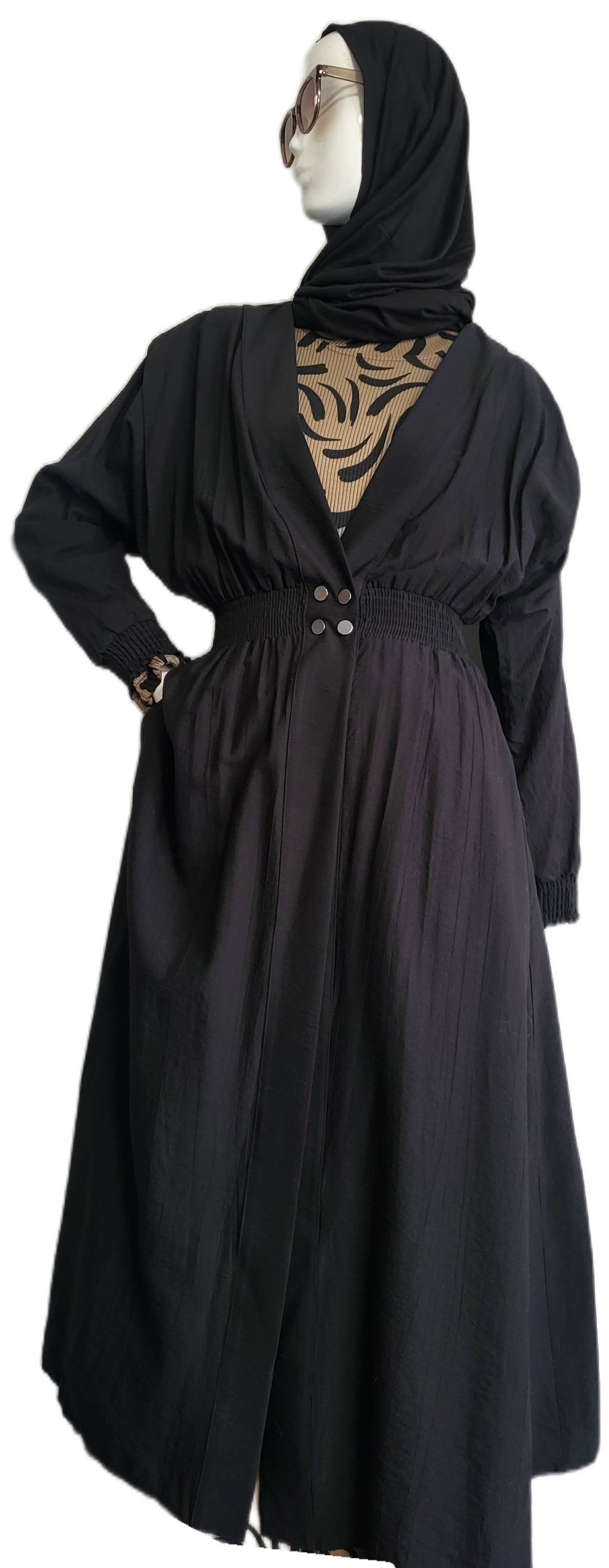 Drop 1 - 0102 Black Overcoat