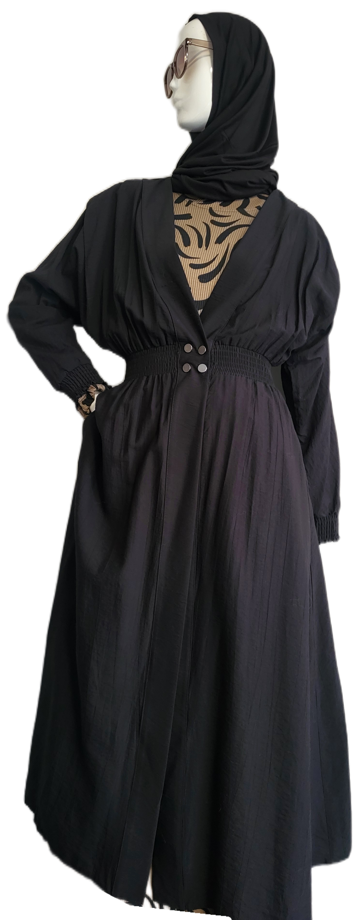 Drop 1 - 0102 Black Overcoat