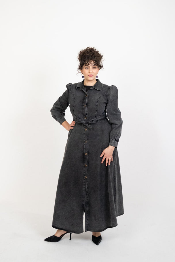 Drop 2 - 0208 Charcoal Denim Dress