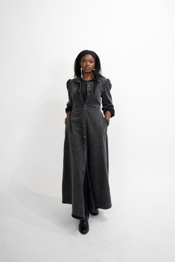 Drop 2 - 0208 Charcoal Denim Dress