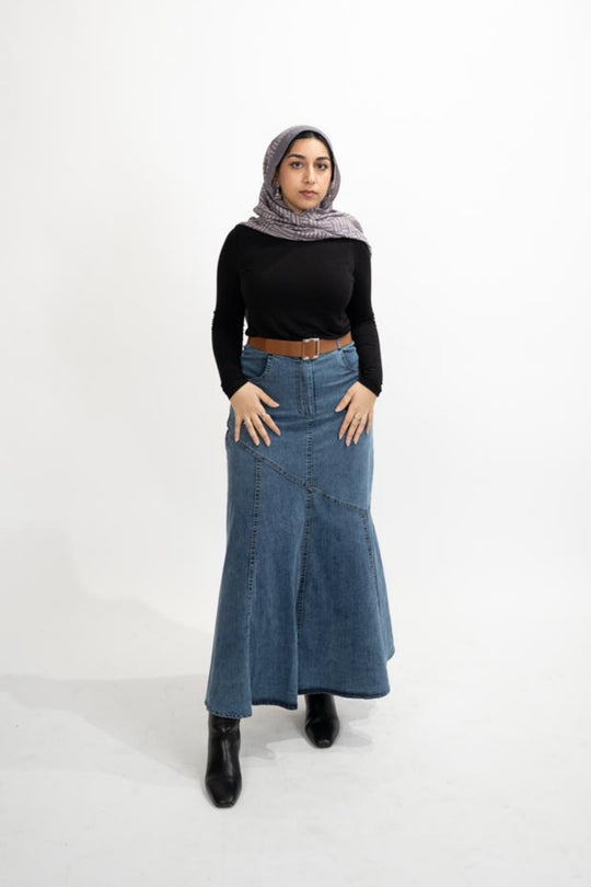 Drop 2 - 0209 Blue Denim Skirt