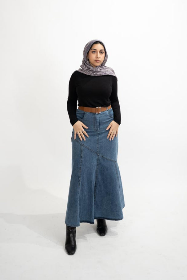 Drop 2 - 0209 Blue Denim Skirt